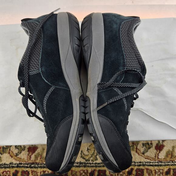 Dansko Paisley Waterproof Sneakers Womens 9.5 10 40 Black Suede Lace Up Comfort - Picture 11 of 15